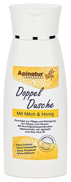 Apinatur Honig-Milch-Doppelduschgel, 200ml